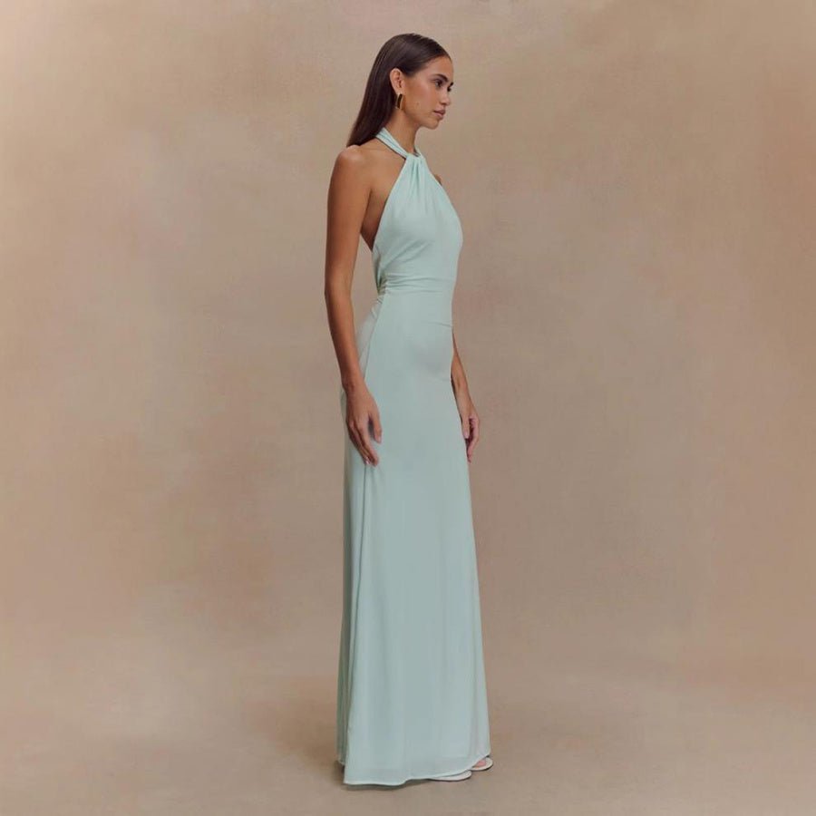 Slim Fit Waist-Slimming Evening Dress