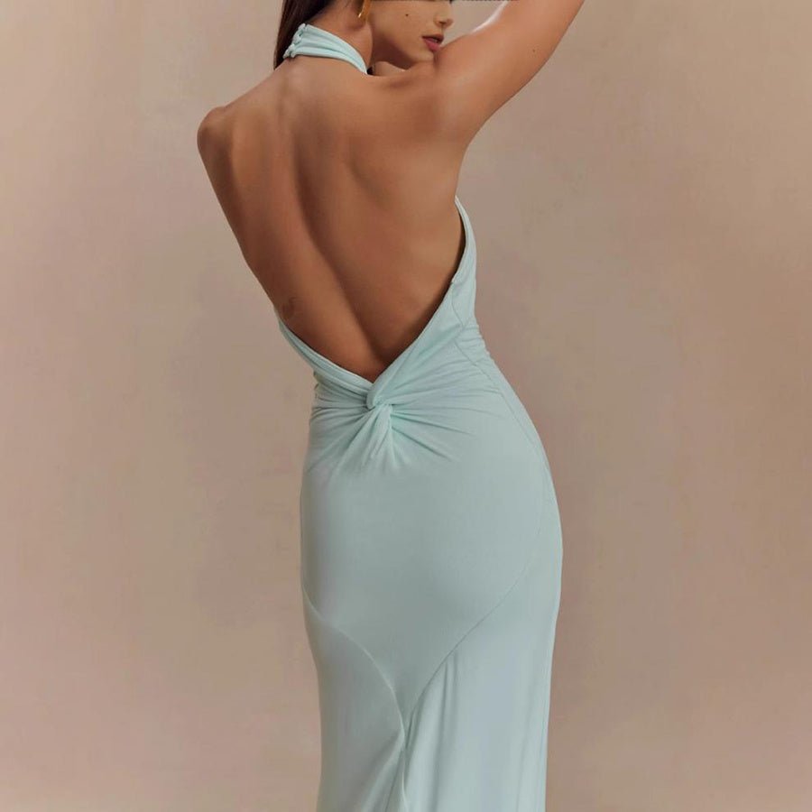 Slim Fit Waist-Slimming Evening Dress