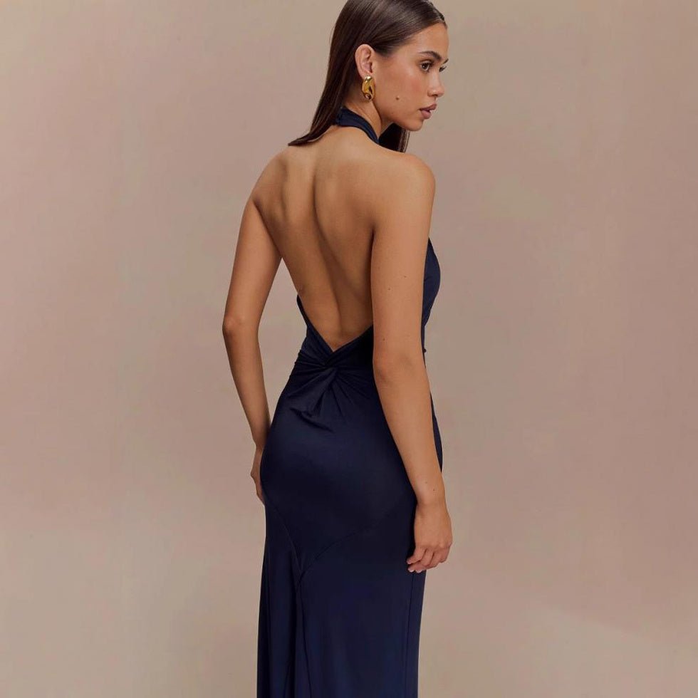 Slim Fit Waist-Slimming Evening Dress