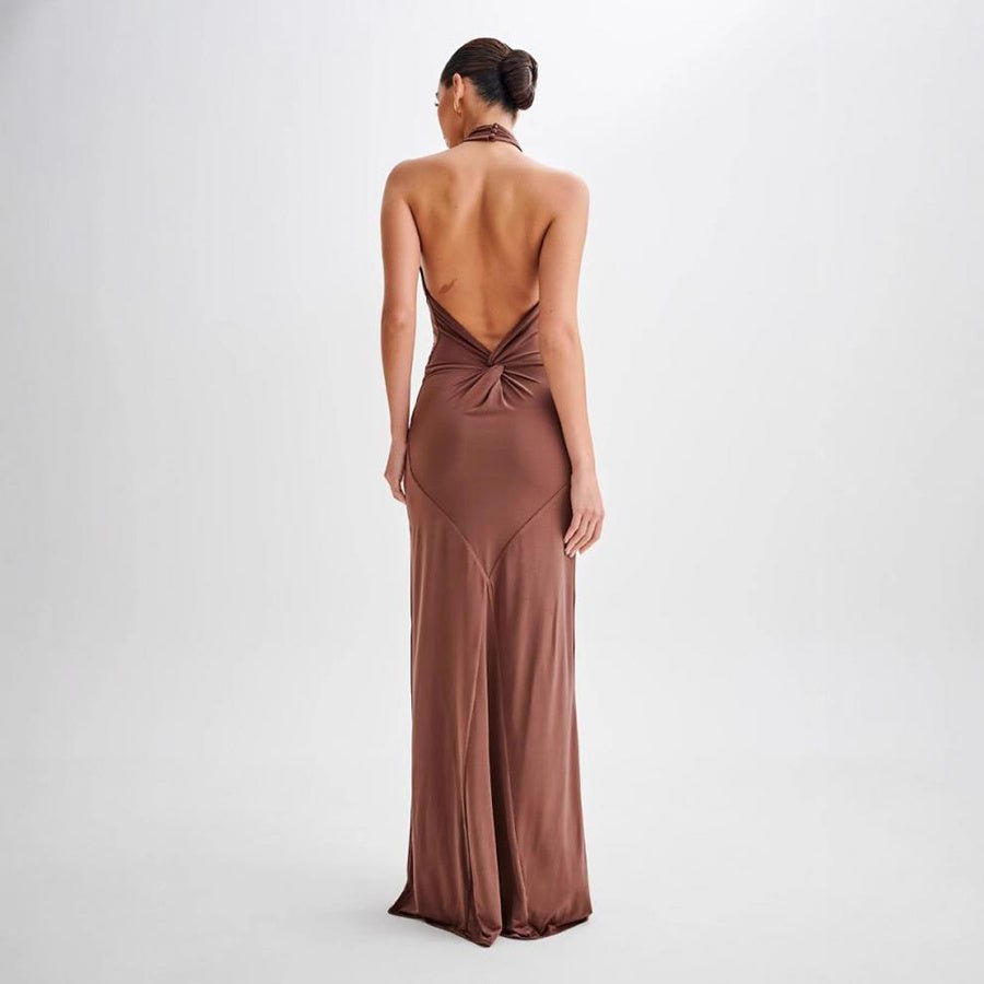 Slim Fit Waist-Slimming Evening Dress