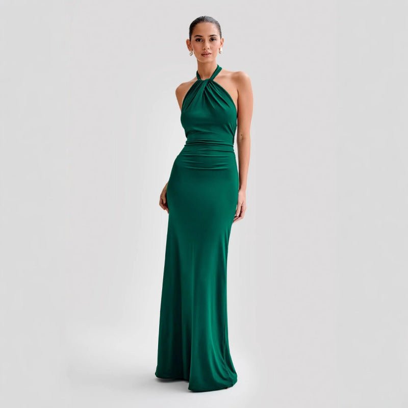 Slim Fit Waist-Slimming Evening Dress